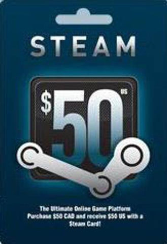 Steam Gift Card 50 $