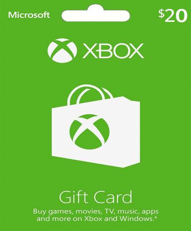 Xbox Live Card 20&pound; (GBP)
