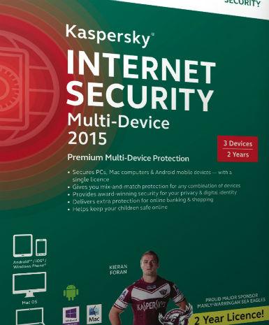 Kaspersky Internet Security Multi Device 2015 2 Year 3 PC