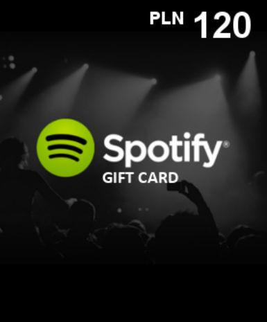 Spotify 120 PLN Gift Card