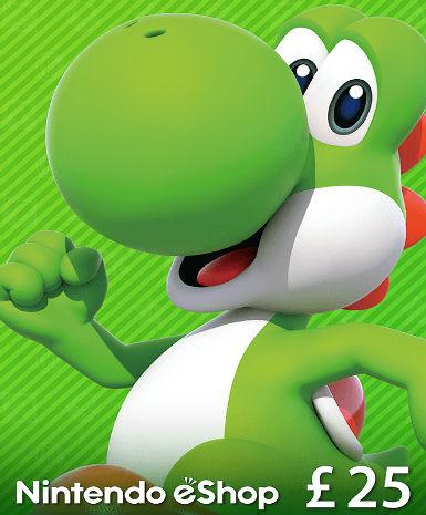 Nintendo eShop &pound;25