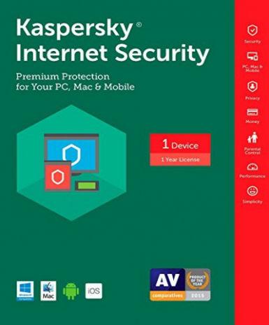Kaspersky Internet Security Multi Device 2016 1 Year 1 PC