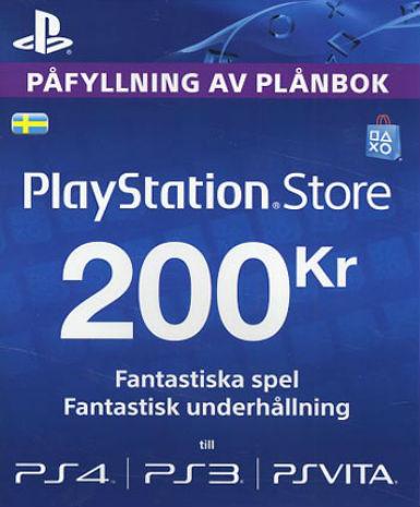 Playstation Network Card (PSN) 200 SEK (Sweden)