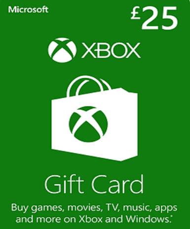 Xbox Live Card 25&pound; (GBP)