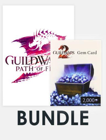 Guild Wars 2 Bundle (incl. Guild Wars 2: Path of Fire and Guild Wars 2 2000 Gems Card)
