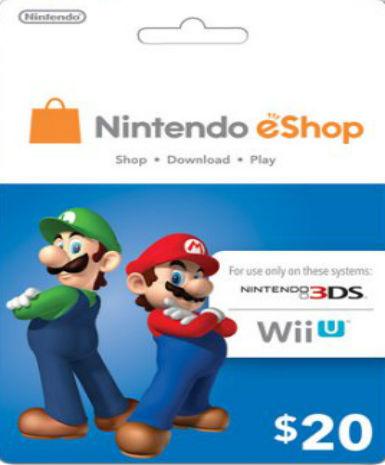 Nintendo eShop $20