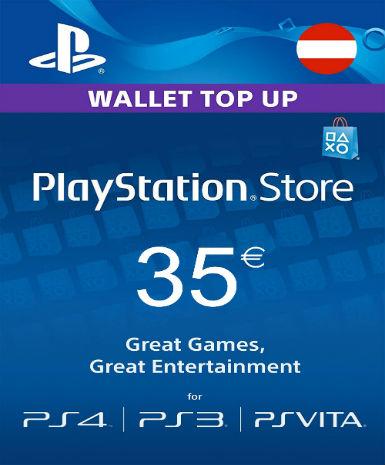 Playstation Network Card (PSN) 35u20ac (Austrian)