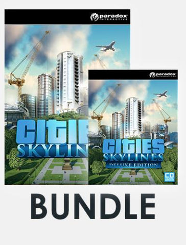 Cities: Skylines Bundle 1 (Incl. Cities: Skylines + Cities: Skylines Digital Deluxe Edition)