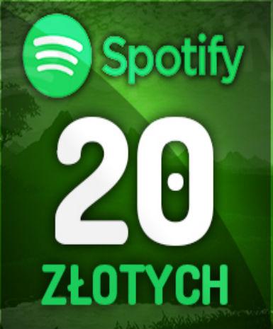 Spotify 20 PLN Gift Card