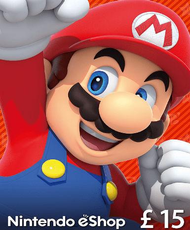 Nintendo eShop &pound;15