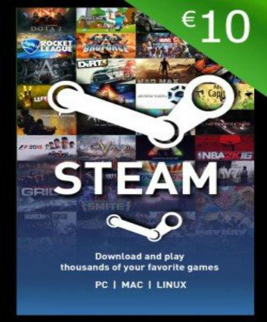 Steam Gift Card 10 u20ac