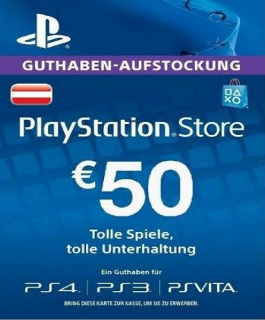 Playstation Network Card (PSN) 50u20ac (Austrian)
