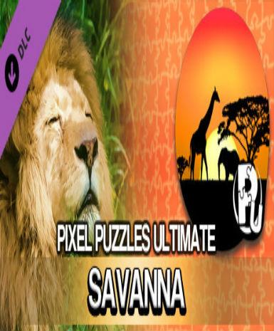 Pixel Puzzles Ultimat - Puzzle Pack: Savanna (DLC)